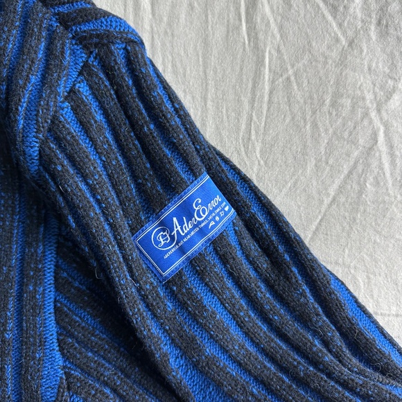 ADER ERROR Blue & Black Frank Turtleneck - Picture 7 of 9